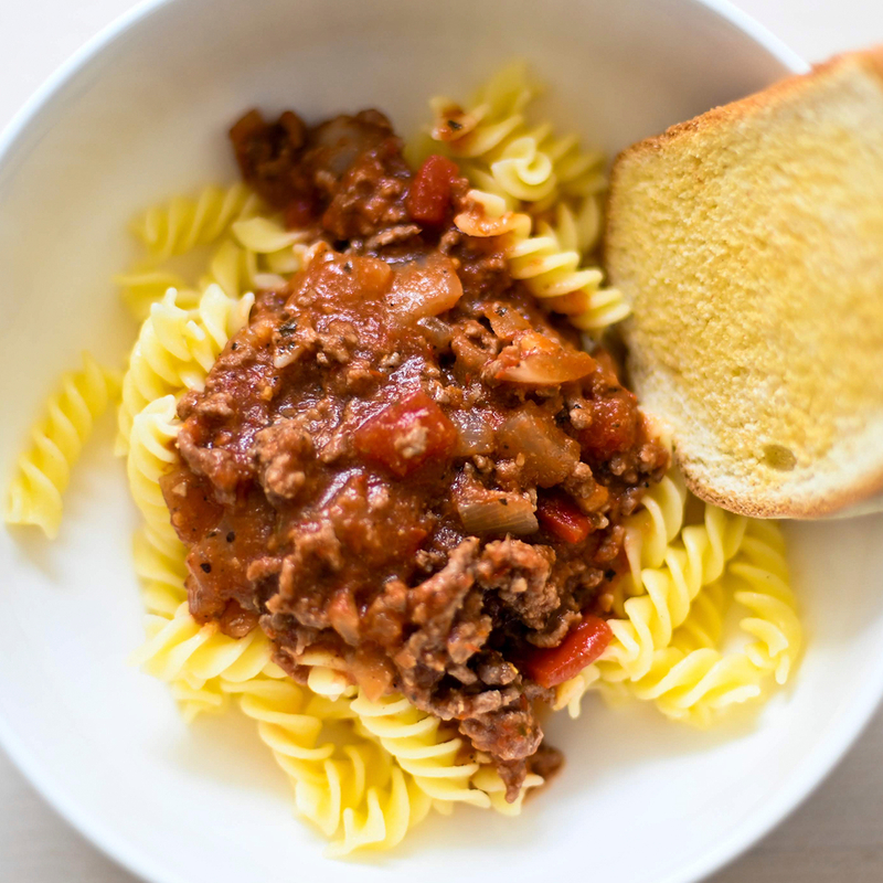 Gluten-free Spaghetti with Meat
